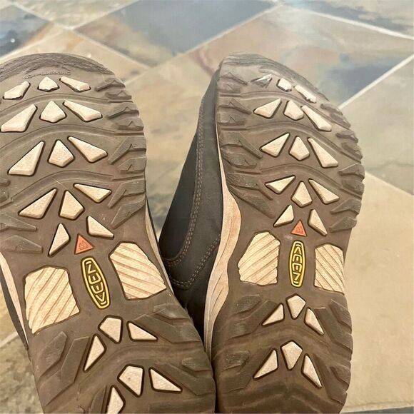 KEEN Youth Targhee Waterproof Hiking Shoes Purple Size 5 Unisex Kids - Picture 4 of 5